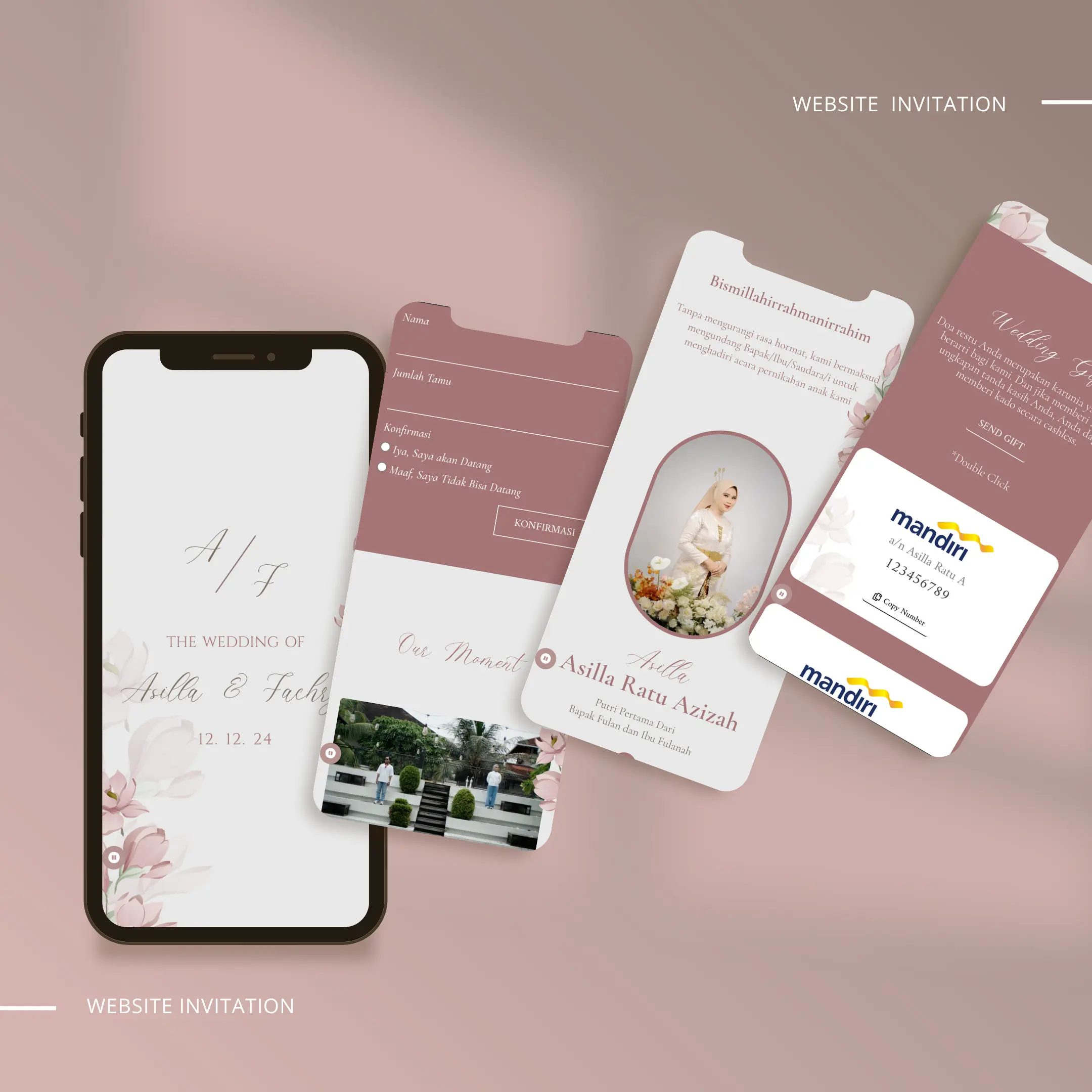 Mockup Go Wedding - Undangan Digital Tasikmalaya