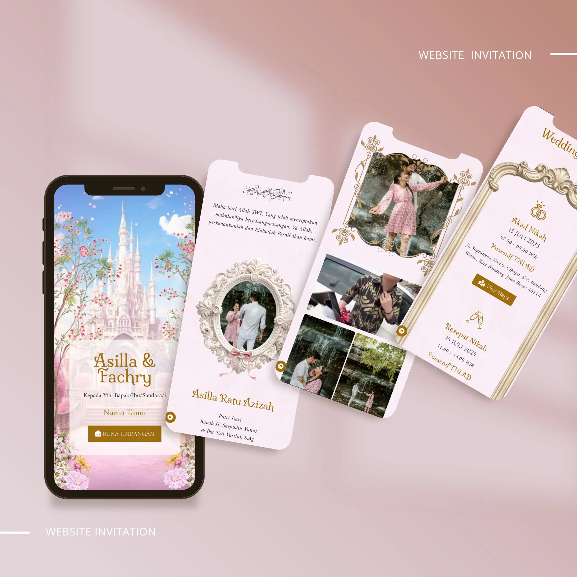 Mockup Go Wedding - Undangan Digital Tasikmalaya