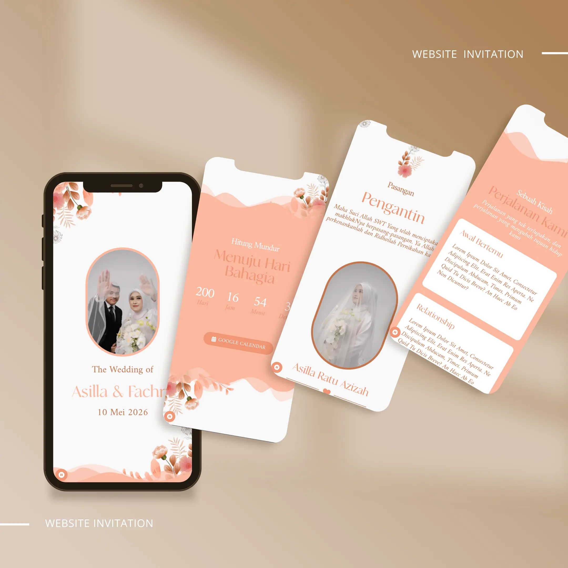 Mockup Go Wedding - Undangan Digital Tasikmalaya