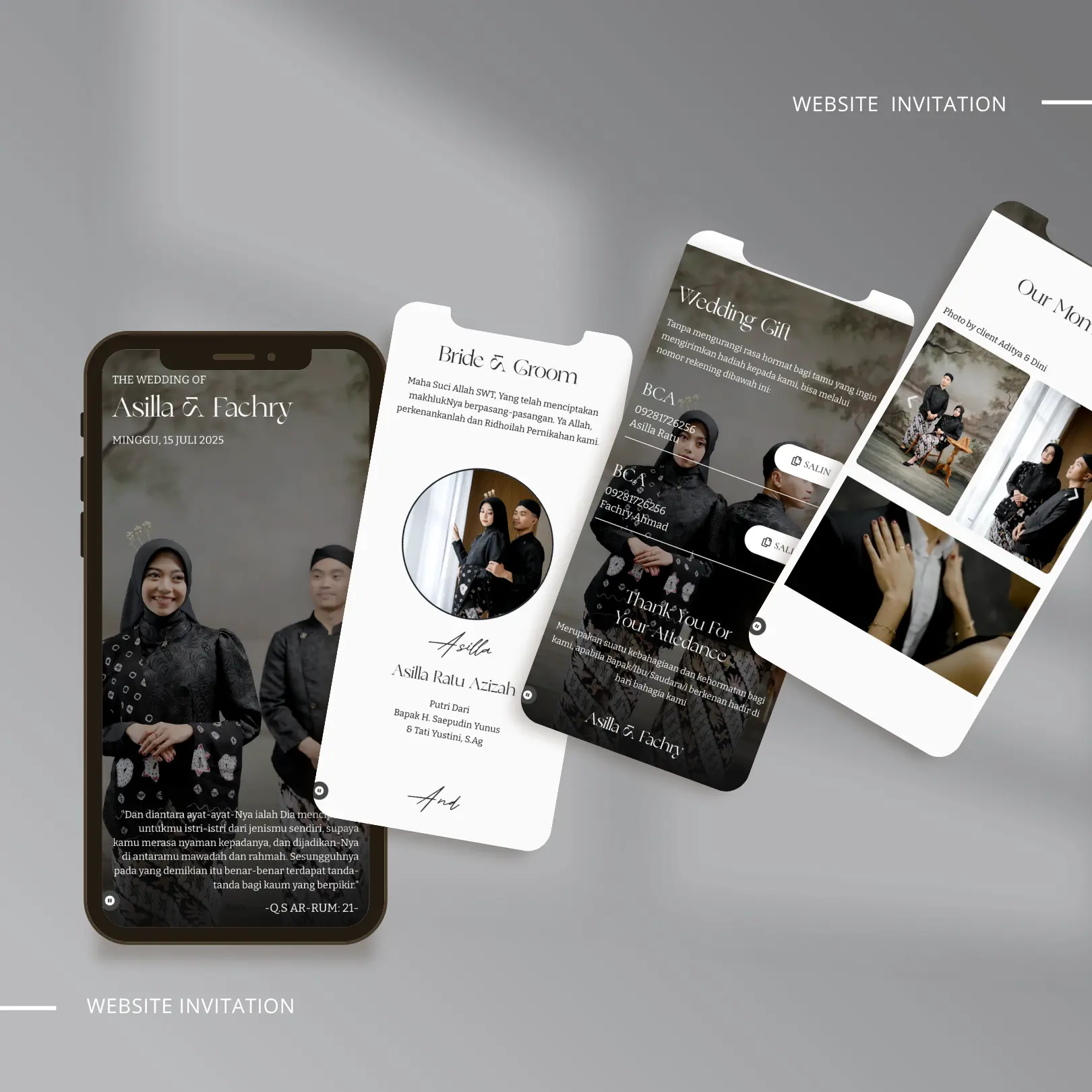 Mockup Go Wedding - Undangan Digital Tasikmalaya