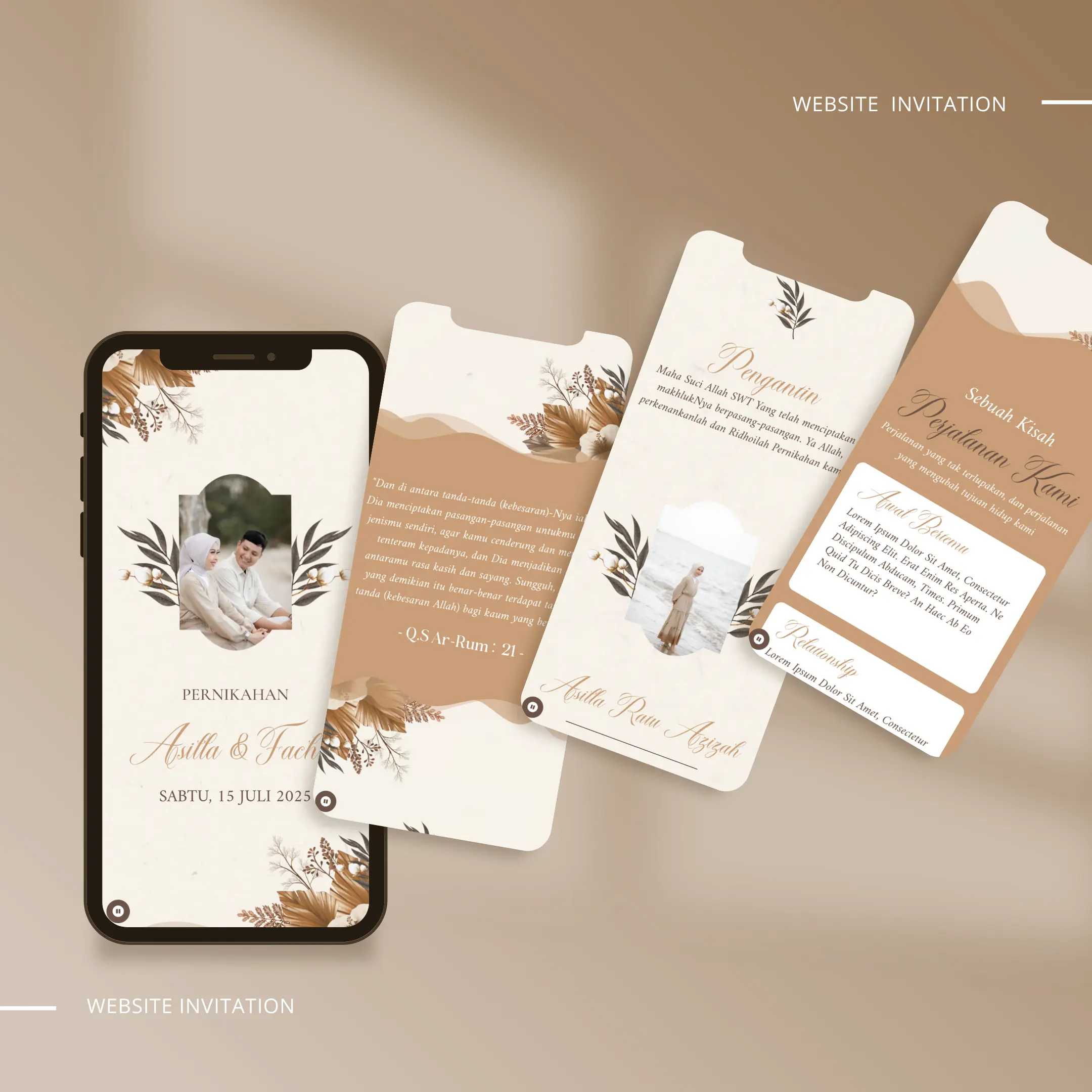 Mockup Go Wedding - Undangan Digital Tasikmalaya