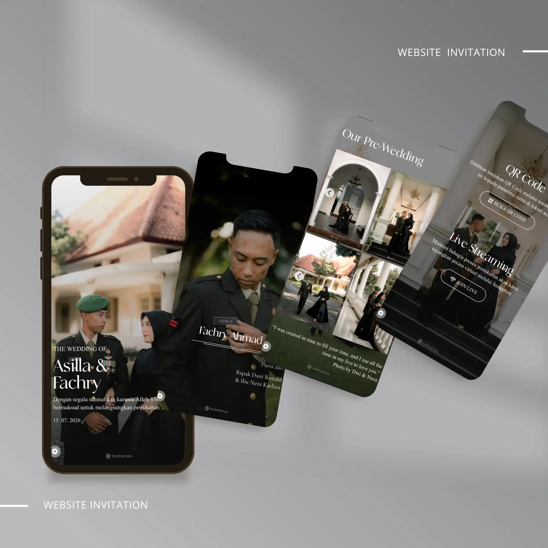 Mockup Go Wedding - Undangan Digital Tasikmalaya
