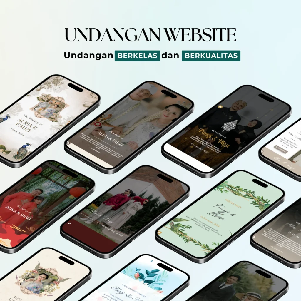 Mockup - Undangan Digital Terbaik Tasikmalaya