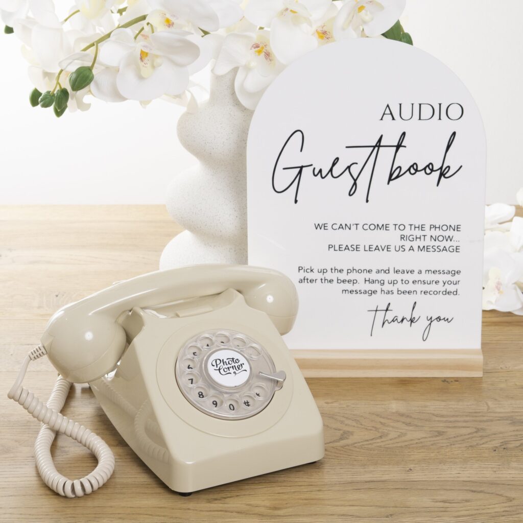 Audio Guestbook - Mockup Go Wedding