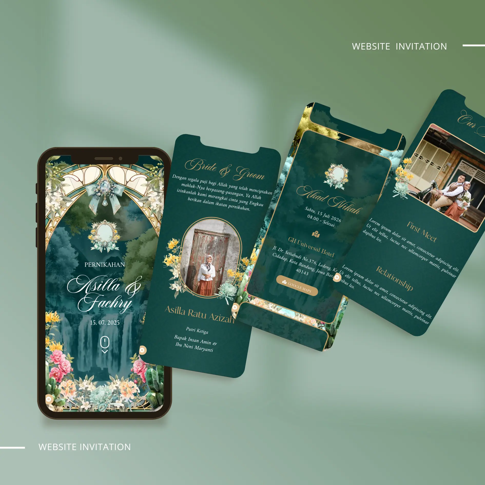 Mockup Go Wedding - Undangan Digital Tasikmalaya