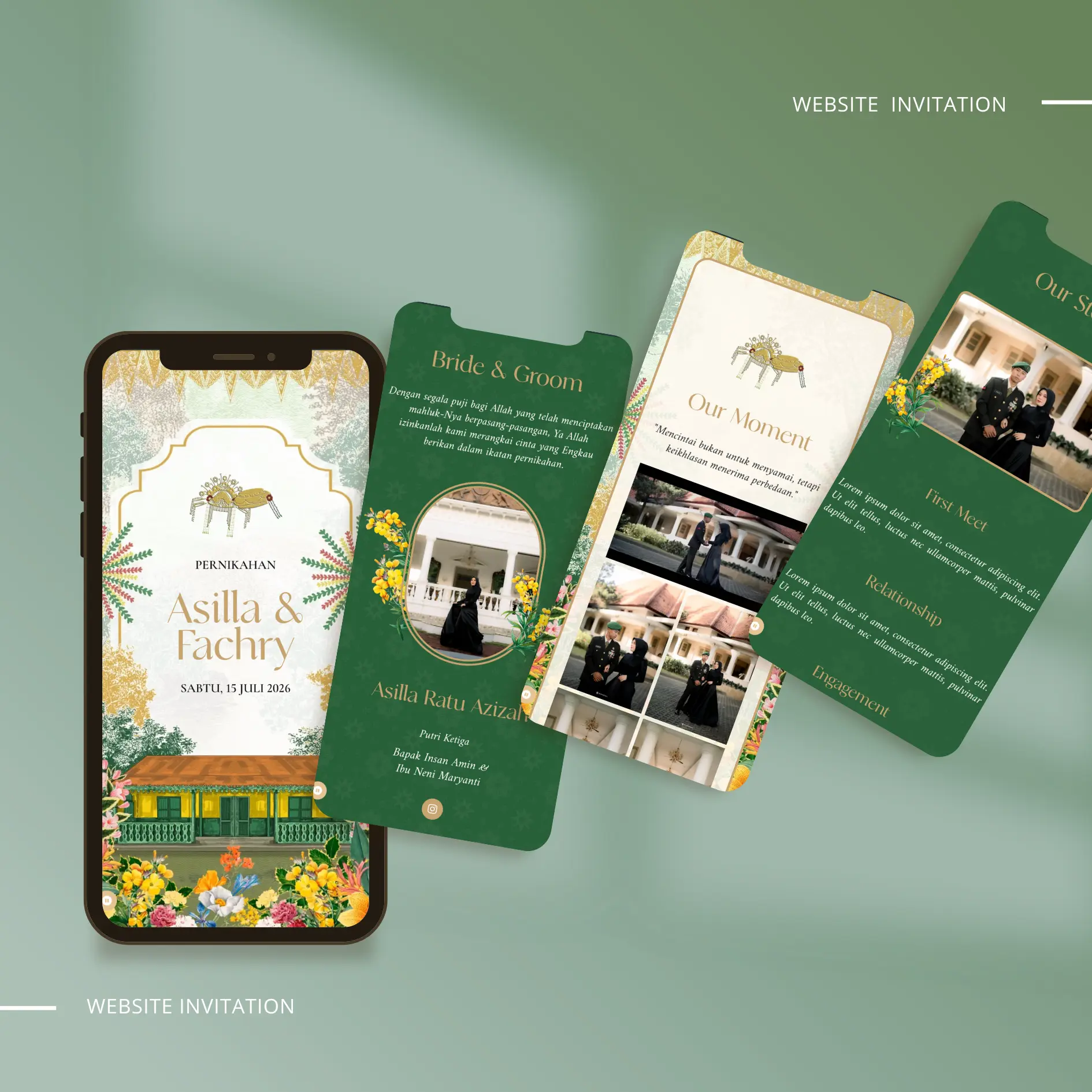 Mockup Go Wedding - Undangan Digital Tasikmalaya