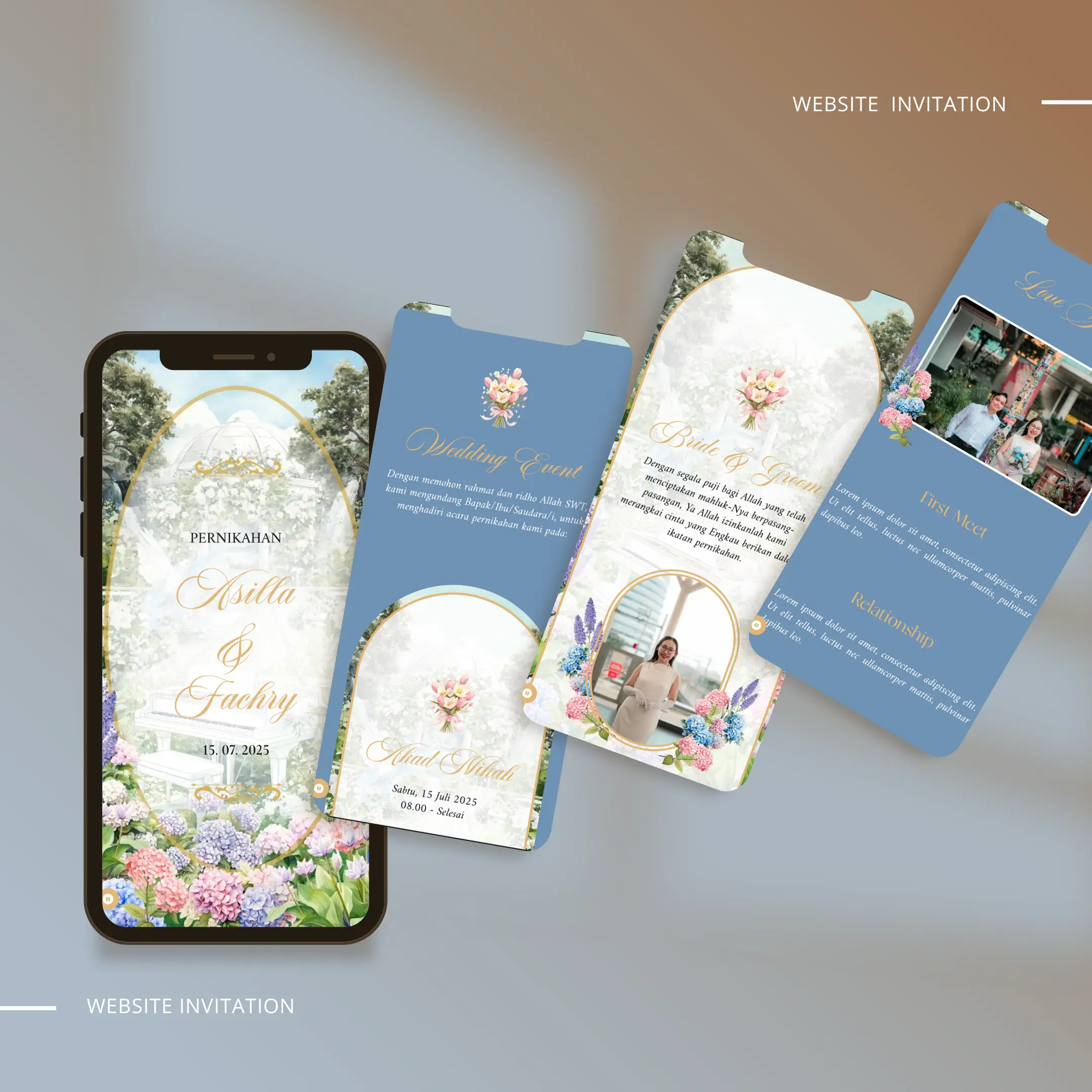 Mockup Go Wedding - Undangan Digital Tasikmalaya